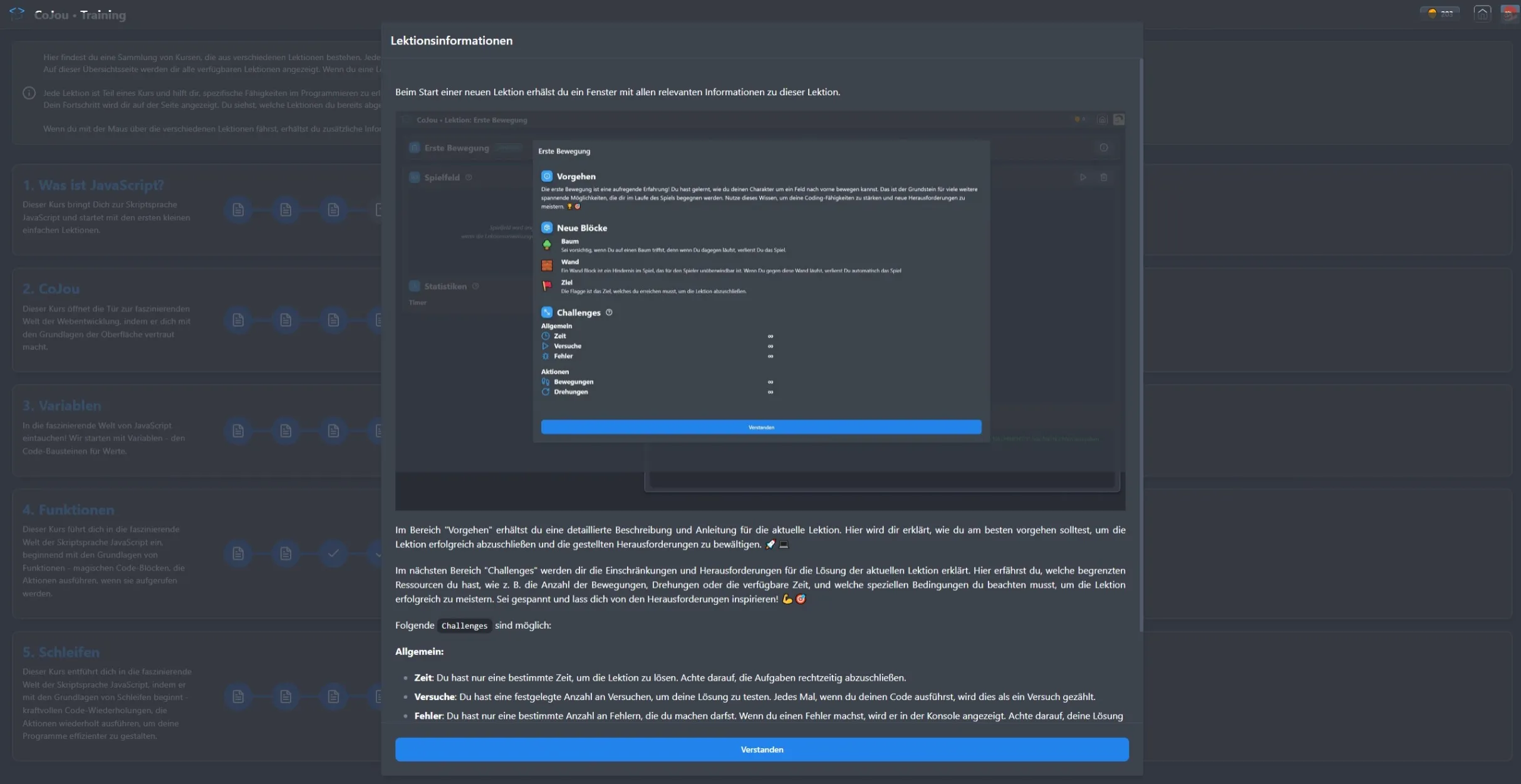 Training - Text lesson