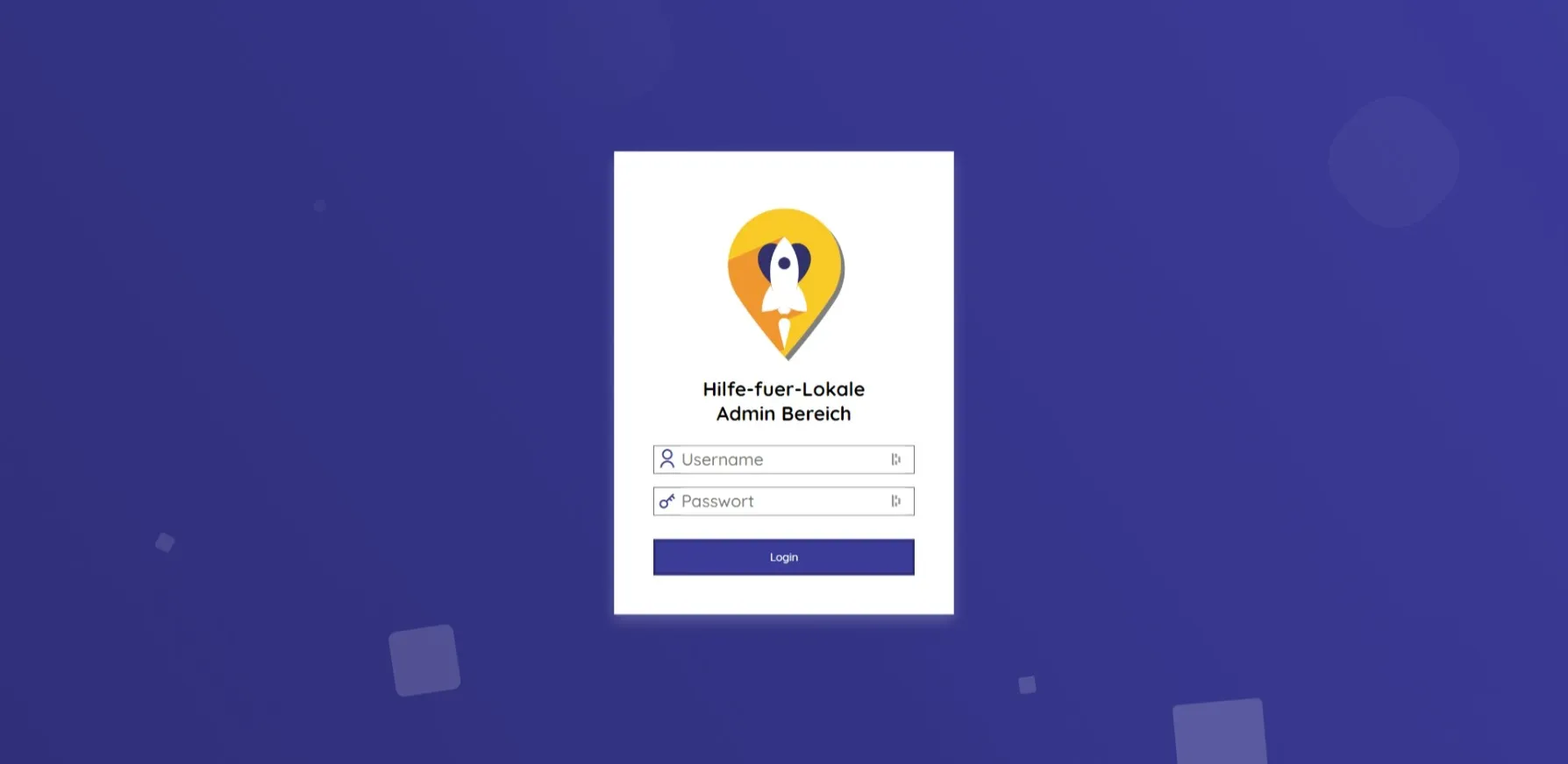 Dashboard-Login