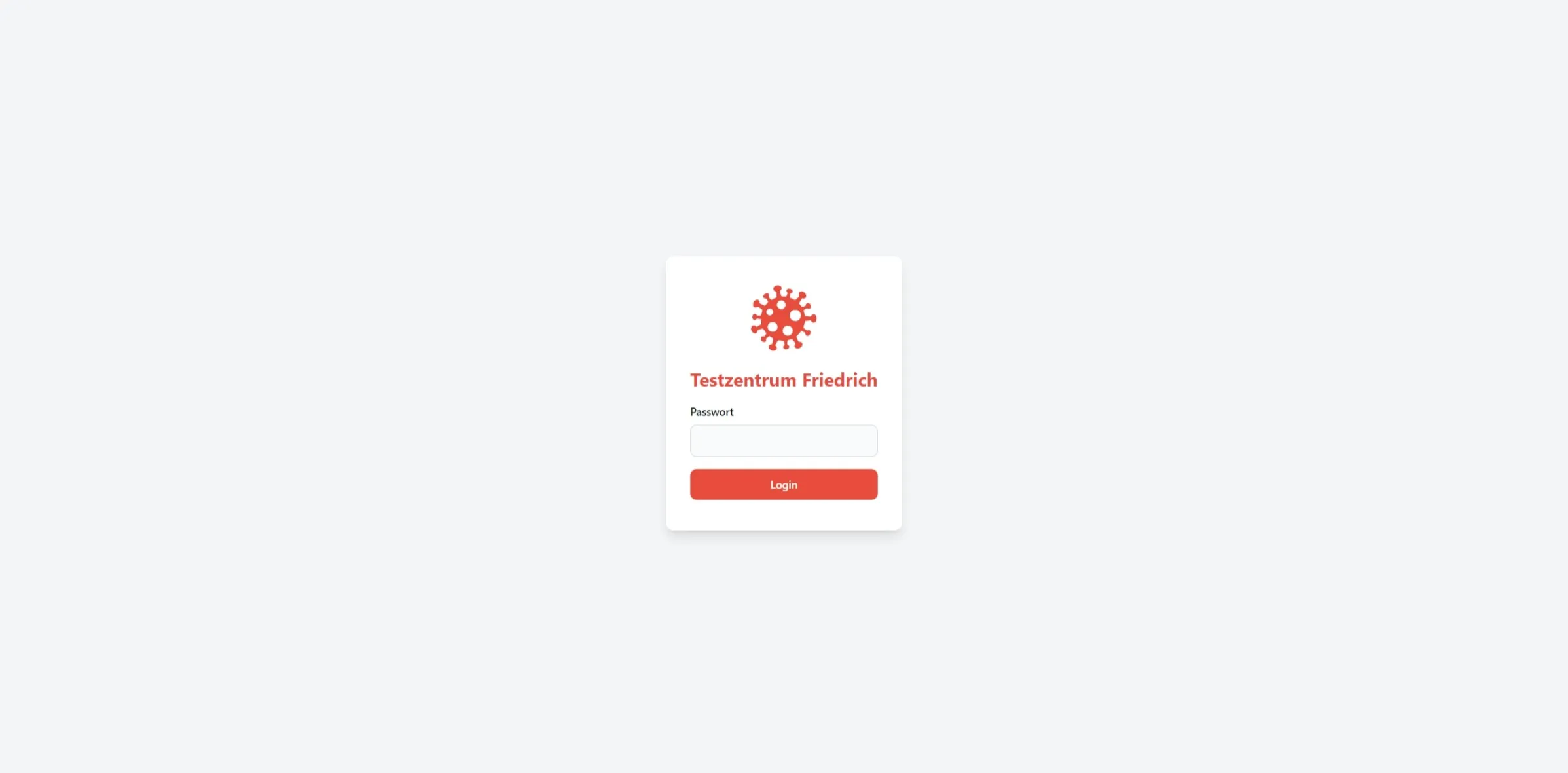 Admin login